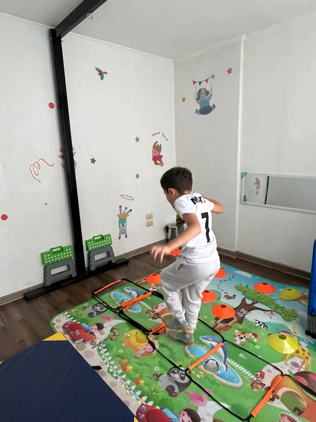 Ejercicio de estimulación psicomotriz en Terapia Ocupacional